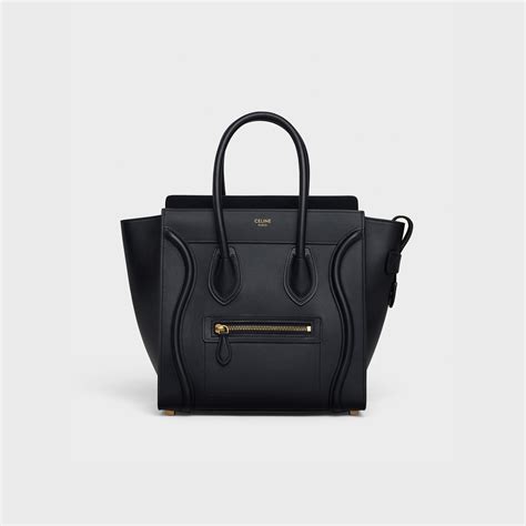 celine paris black handbag|Celine Paris handbags price.